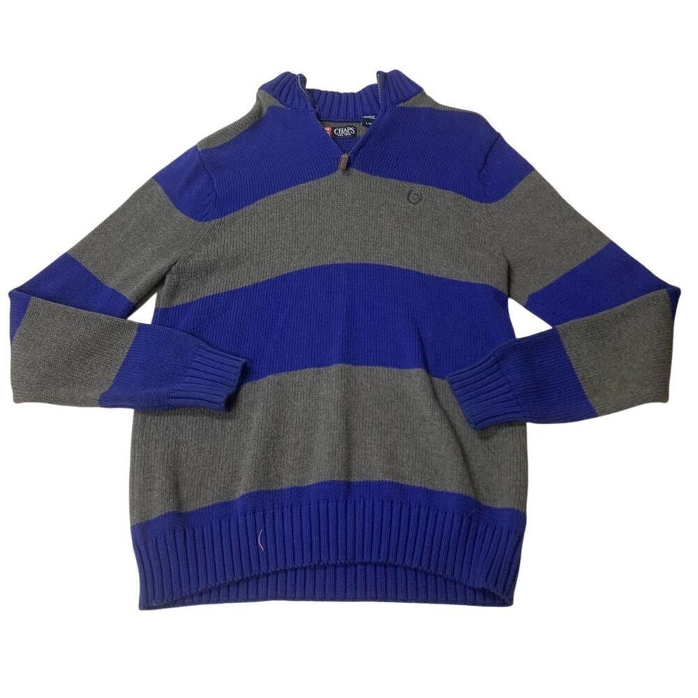 Vintage Striped Chaps Sweater